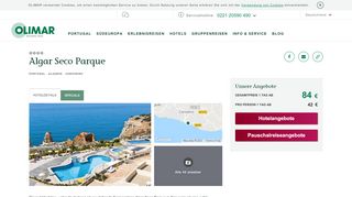 
                            7. Hotel Algar Seco Parque in Portugal bei OLIMAR Reisen