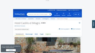 
                            12. Hotel Castillo el Milagro (Porlamar) • HolidayCheck (Isla Margarita ...