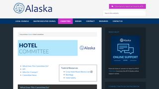 
                            12. Hotel Committee - AFA Alaska