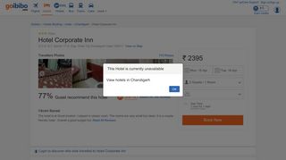 
                            11. Hotel Corporate Inn Chandigarh - Reviews, Photos & Offers - Goibibo