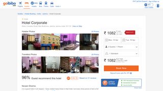
                            5. Hotel Corporate Jammu - Reviews, Photos & Offers - Goibibo