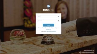 
                            4. Hotel Desk | Log in