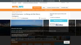 
                            8. Hotel Hotel Entremares en La Manga del Mar Menor, Cartagena ...