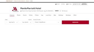 
                            6. Hotel in Manila, Philippines - Resorts World | Manila ... - Marriott.com