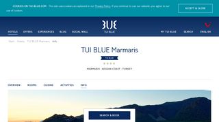 
                            10. Hotel Info | TUI BLUE Marmaris | Turkish Aegean, Turkey