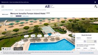 
                            7. Hotel ISMAILIA - Mercure Ismailia Forsan Island Hotel
