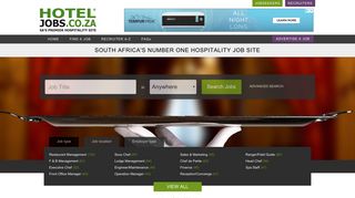 
                            7. Hotel Jobs South Africa | Hospitality Jobs | Hotel Jobs
