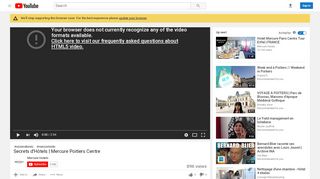 
                            8. Hôtel Mercure Poitiers Centre - Secrets d'hôtels Mercure - YouTube