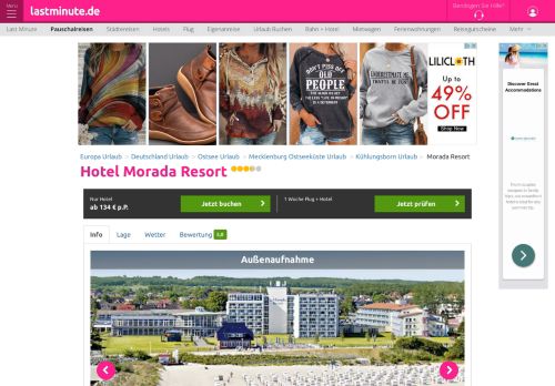 
                            6. Hotel Morada Resort Kühlungsborn | Günstig buchen bei lastminute.de