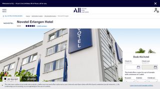 
                            2. Hotel Novotel Erlangen. Book your hotel now! Free Wifi!