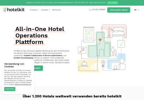 
                            5. Hotel Operations & Communication Software | hotelkit