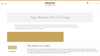 
                            13. Hotel Phoenix Copenhagen is a part of Arp-Hansen Hotel Group