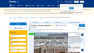 
                            12. Hotel Pullman Zamzam Madina, Medina, Saudi Arabia - Booking.com