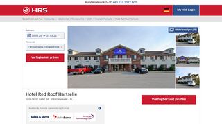 
                            7. Hotel Red Roof Hartselle : Bei HRS mit Gratis-Leistungen