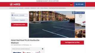 
                            12. Hotel Red Roof PLUS Huntsville-Madison : Bei HRS mit Gratis ...