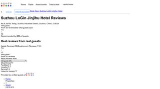 
                            4. Hotel Reviews of Suzhou LoGin Jinjihu Hotel Suzhou China - Page 1