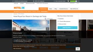 
                            11. Hotel Royal Sun Resort in Santiago del Teide – HOTEL DE