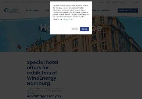 
                            10. Hotel service - WindEnergy Hamburg