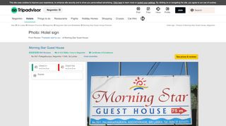 
                            10. Hotel sign - Picture of Morning Star Guest House, Negombo ...