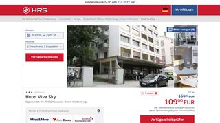 
                            2. Hotel Viva Sky Konstanz - 3 HRS Sterne Hotel: Bei HRS mit Gratis ...