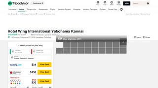 
                            5. HOTEL WING INTERNATIONAL YOKOHAMA KANNAI $38  ...