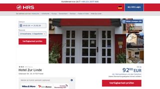 
                            7. Hotel Zur Linde Freital - 3 HRS Sterne Hotel: Bei HRS mit Gratis ...