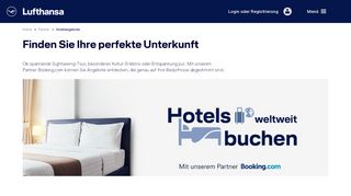 
                            8. Hotelangebote - Lufthansa