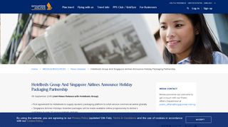 
                            11. Hotelbeds Group And Singapore Airlines Announce Holiday ...