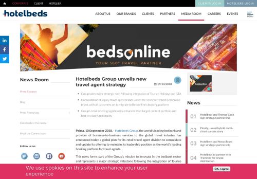 
                            7. Hotelbeds Group unveils new travel agent strategy | Hotelbeds