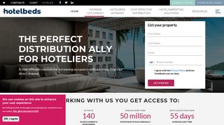 
                            3. Hotelbeds: The perfect distribution ally for Hoteliers