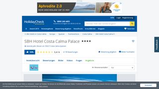 
                            12. Hotelbeschreibung: SBH Hotel Costa Calma Palace • HolidayCheck ...
