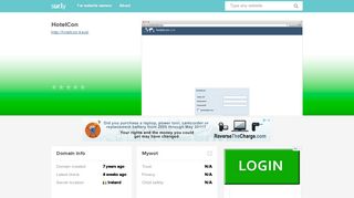 
                            5. hotelcon.travel - Hotelcon - Reseller login - Hotelcon - Sur.ly