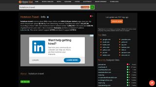 
                            12. Hotelcon.travel: Hotelcon - Reseller login - traffic statistics - HypeStat