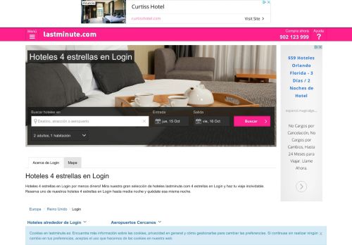
                            2. Hoteles 4 Estrellas en Login | lastminute.com
