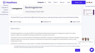
                            11. Hotelhero | Bookingplanner hotel software solution | 2019