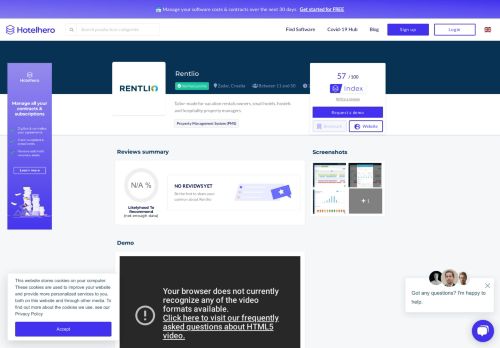 
                            9. Hotelhero | Rentlio hotel software solution | 2019
