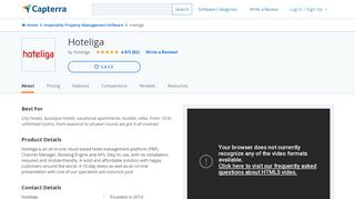 
                            5. Hoteliga Reviews and Pricing - 2019 - Capterra