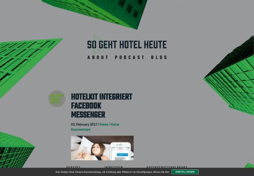 
                            13. hotelkit integriert Facebook Messenger für direkten Dialog mit dem Gast