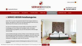 
                            8. Hotelklassifizierungen - SERVICE-REISEN Gruppenreisen für Europa ...