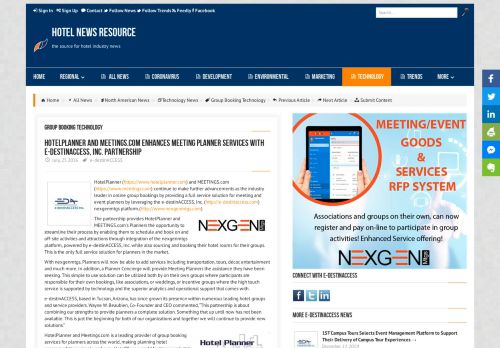 
                            11. HotelPlanner and MEETINGS.com Enhances Meeting Planner ...