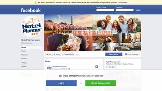 
                            5. HotelPlanner.com - Home | Facebook