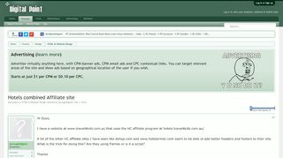 
                            8. Hotels combined Affiliate site - Digital Point Forums