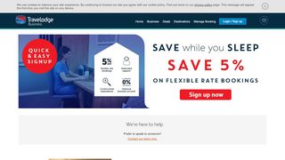 
                            2. Hotels for Corporate & Business Travellers | Travelodge