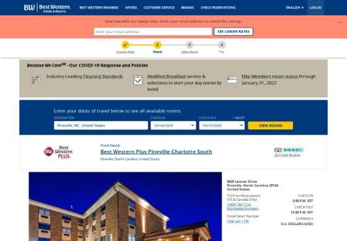 
                            7. Hotels in Pineville NC | Best Western Plus Pineville-Charlotte South