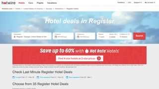 
                            3. Hotels in Register - Last Minute Hotel Deals Register | Hotwire