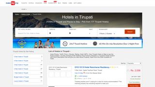 
                            6. Hotels in Tirupati Upto 80% OFF Book from 167 Tirupati Hotels ...