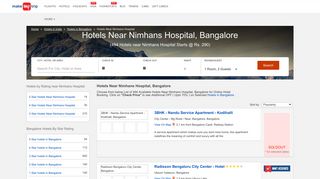 
                            11. Hotels Near Nimhans Hospital, Bangalore - FLAT OFF on Hotel ...