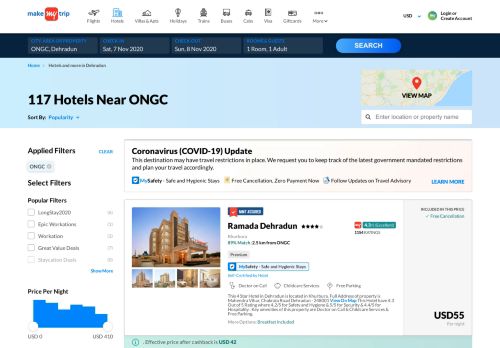 
                            13. Hotels Near ONGC, Dehradun - FLAT OFF on Hotel Bookings