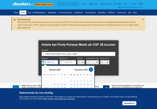 
                            12. Hotels Porta Portese Markt für eine tolle Zeit - ebookers.ch
