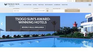 
                            3. Hotels South Africa | Tsogo Sun Hotels Throughout Africa